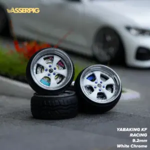 WasserPig Wheels | Yabaking KF Racing 9.2 mm White Chrome