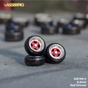 WasserPig Wheels | SSR MK II 8.6 mm Red Chrome